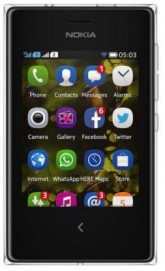 Smartphone Nokia Dual N-500 Asha Preto
