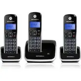 Telefone Fixo Motorola Sem Fio AURI3500 3 Bases 6.0