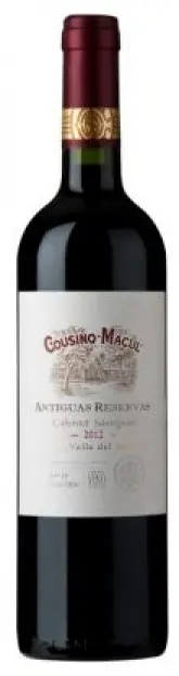 Vinho Cousino Macul Antiguas Reservas Cabernet Sauvignon 2012 750ml