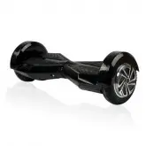 SMART BALANCE WHEEL SCOOTER 8'' COM BLUETOOTH E CONTROLE (BRANCO E PRETO)