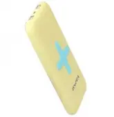 BATERIA PORTATIL AWEI P98K SEM FIO 7000MAH AMARELO