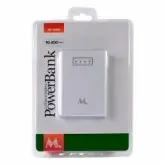 BATERIA PORTATIL MTEK PB17B088 10400MAH BRANCO/AZUL