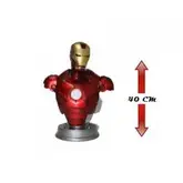 BONECO IRON MAN MEIO CORPO MEN (69733)