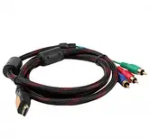 CABO HDMI/3RCA VIDEO COMPONENTE 1.5M