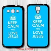 CAPA P/CEL. GALAXY S4 KEEP CALM AND LOVE