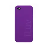 CAPA P/IPHONE 4 ILUV SILICONE WAVE ICC72