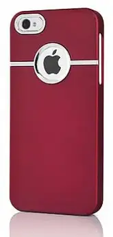 CAPA P/IPHONE 5 D PROTECT VERMELHO