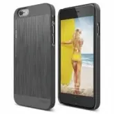 CAPA P/IPHONE 6/6S ELAGO LOGO FEEL BLACK