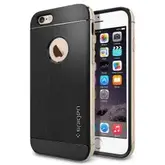 CAPA P/IPHONE 6/6S SPIGEN METALIZED PRETO/CINZA