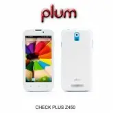 CELULAR PLUM CHECK PLUS Z450 DUAL BRANCO/AZ