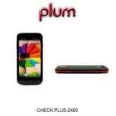 CELULAR PLUM CHECK PLUS Z450 DUAL PRETO/VERM