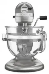 COZINHA KITCHENAID BATEDEIRA PROFISSIONAL 6QT VIDRO PRATA
