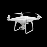DRONE DJI PHANTOM 4 + 2BAT EXTRA/CHARGING HUB (X)