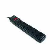 FILTRO DE LINHA FORZA PS-001B 6 TOMADAS PRETO