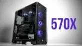 GABINETE CORSAIR CRYSTAL SERIES 570X TRANSPARENTE