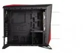 GABINETE GAMER CORSAIR CARBIDE SERIES SPEC-ALPHA PRETO/VERMELHO