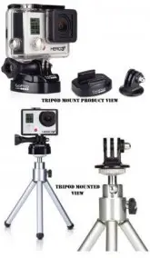 GOPRO ACESSORIO ABQRT-001 TRIPOD MOUNTS