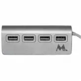 HUB 4P USB 2.0 MTEK HB120 PRATA