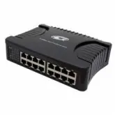 HUB SWITCH 16P SHARK 10/100MBPS ETHERNET