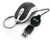 MOUSE KLIP PS2/USB KMO-103 MINI PRETO