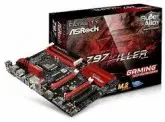 PLACA MAE S1150 ASROCK Z97 KILLER HDMI/USB/VGA/DVI/DDR3