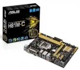 PLACA MAE S1150 ASUS H81M-C/CSM USB/DVI/VGA