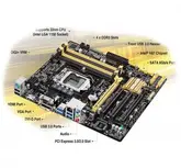 PLACA MAE S1150 ASUS H87M-PLUS HDMI/USB/DVI/VGA