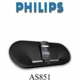 SPEAKER PHILIPS IPOD AS851 USB/BT C/CONT