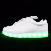 TENIS C/ LUCES LED 518 BRANCO N.37 (X)