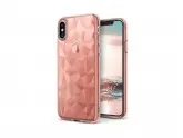 CASE IPHONE X RINGKE AIR PRISM ROSE - GOLD SOLICONE