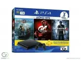 CONSOLE PS4 SLIM 1TB CUH-2115B COM 3 JOGOS