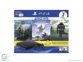 CONSOLE SONY PS4 1TB CUH-2215B COM 3 JOGOS GOD OF WAR/HORIZON ZERO DAWN/SHADOW OF THE COLOSSUS