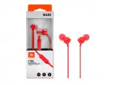FONE JBL T110 VERMELHO