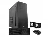 Gabinete Kit Mtek D5520B Portugues Fonte 500W Cpu 8PIN + Mouse + Speaker + Teclado 1BAIA