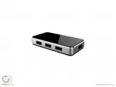 HUB MTEK A-HUB HB303 4 PORAS USB 3.0 BLACK PIANO