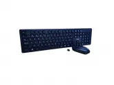 TECLADO E MOUSE MTEK WIRELESS KM0139 PRETO ESPANHOL