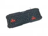 TECLADO SATELLITE AK-836 - USB - MULTIMEDIA - PORTUGUES - PRETO