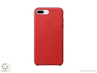 Case Iphone 7 Plus Leather Couro Red em Computech Paraguay