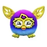 Boneco Furby Furblings Creature A9622 Rosa/ Azul