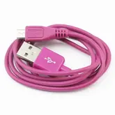 Cabo de Dados USB para Samsung - Pink