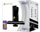 Console Xbox 360 Super Slim 250GB (com 3 jogos originais e Kinect)