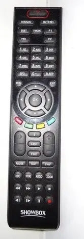 Controle Remoto Receptor Showbox (original)