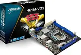 Placa Mãe Asrock H61M-VG3 Intel Soquete LGA 1155