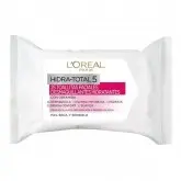 Len&xE7;o Demaquilante Loreal Hidra Total 5 Pela Seca e Sens&xED;vel