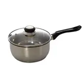 Panela com Tampa de Vidro Westinghouse WCSP0109018 A&xE7;o Inox 18cm