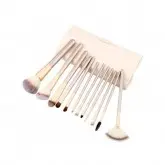 Kit de Pincéis Cosmetic 12 peças com Necessaire