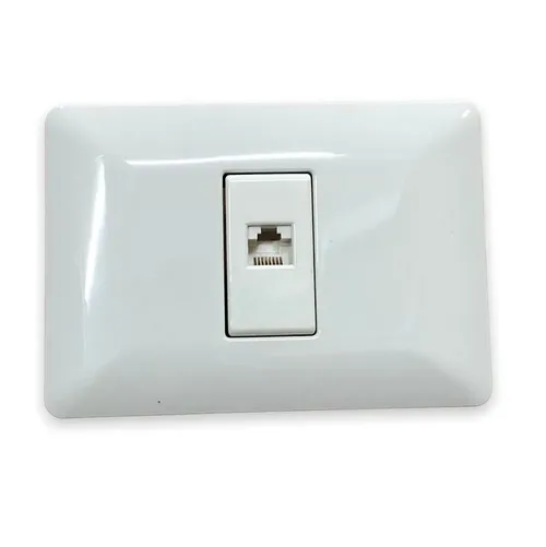 Inter. Tomada Internet Rj45 Branco