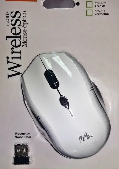 Mouse Mtek Pmf-433W Wifi Branco