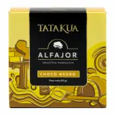 Alfajor Artesanal Tatakua Recheado Doce De Leite Cobertura Chocolate Ao Leite 80G