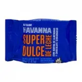 ALFAJOR HAVANNA RECHEIO SUPER DOÇE DE LEITE COBERTURA CHOCOLATE MEIO AMARGO COM FARINHA DE AMÊNDOA 70G